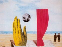 renemagritte-art:Collage Rene Magritte