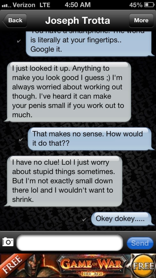 I Just... Wow. Yeah.