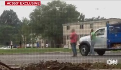 thagoodthings:  thepoliticalfreakshow:  BREAKING: Two White Construction Workers Who Witnessed Michael Brown Shooting Appear In Newly-Released Video Stating “He [Michael Brown] Had His Fucking Hands Up” [TW: Graphic Content] NOTE: Watch the video