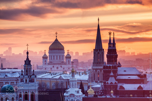 fulviomeloni: Moscow by IgorMusatov ift.tt/1n0kc4N #art #city #architecture #500px