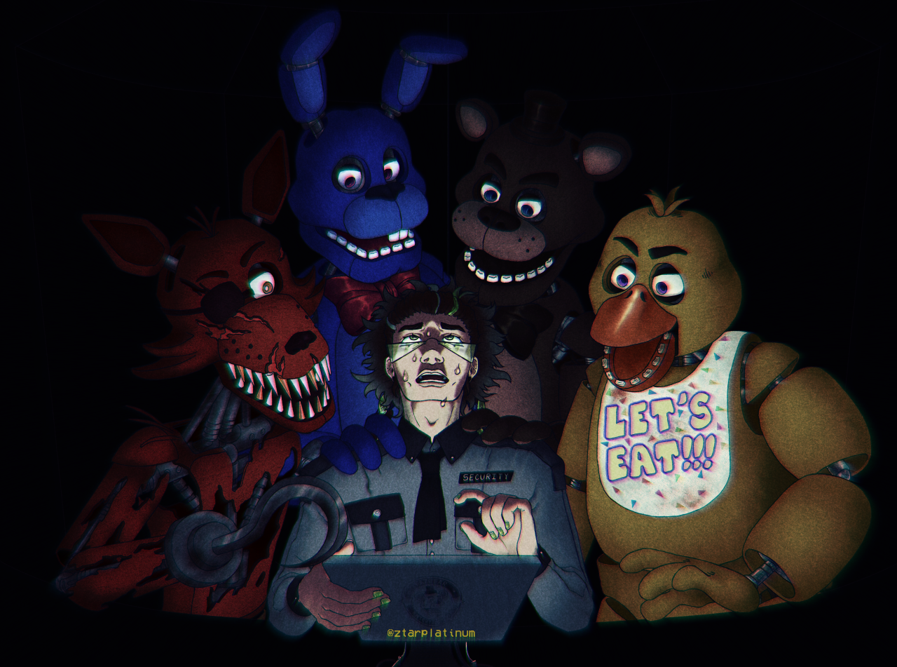 DO NOT MOVE IN FRONT OF DEVIL FREDBEAR.. TERRIFYING NIGHT