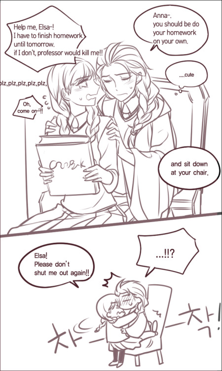 hooreng:  Elsanna steals my heart every single day. <3 