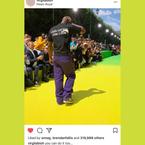 Um, yes, #goals. This is everything. Congratulations @virgilabloh | #Design #Ambition #ADream. (at P