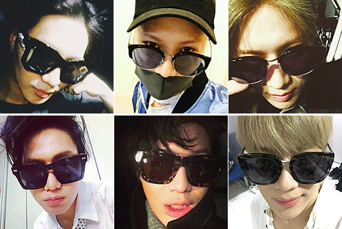 shineemoon:Taemin’s selcas with glasses/sunglasses #SelcaFairyPrince