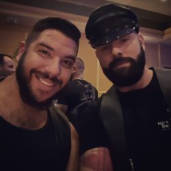 beardburnme:  “[The roomie and I at the formal dinner at #CLAW2016]  #leather #instagram #beard #instagay #instahomo #gaystagram” by @thebonafideman on Instagram http://ift.tt/1X0QCtW