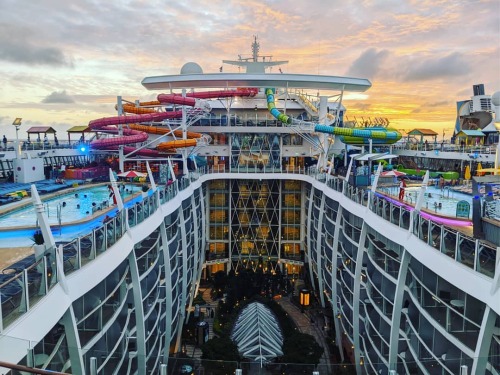 The sun has set on another adventure, the Amplified Oasis of the Seas is redefining the industry onc