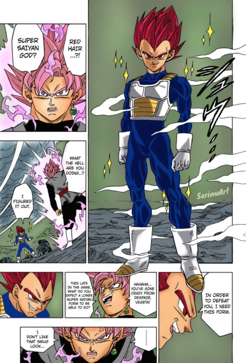 serinuart: Dragon Ball Super Manga Chapter 22 Coloring by me