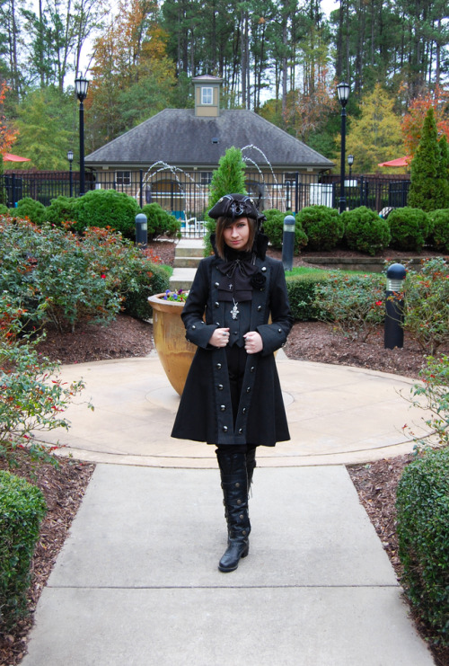 Pirate coord for NC Comicon!Hat, Jacket, Blouse, Boots: Alice and the PiratesPants: Atelier BozNeckb