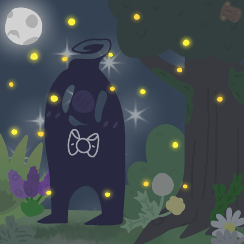 Krobus Learns About Fireflies