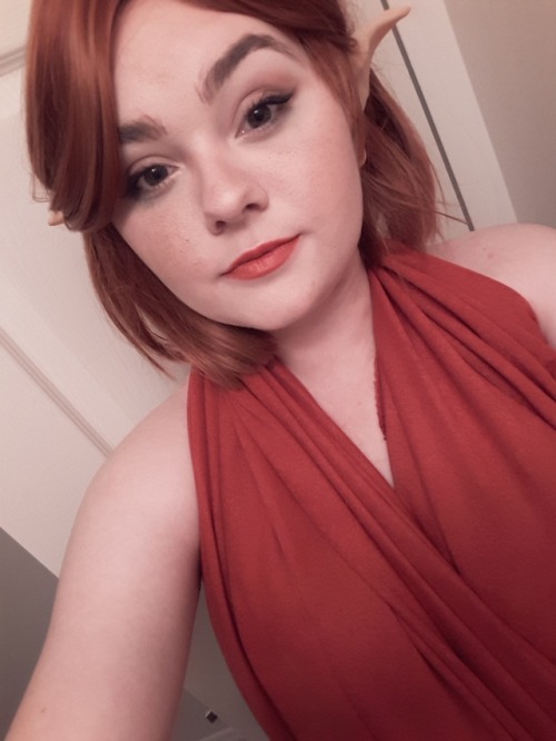 Tried something new! Not really sure I see myself as Keyleth but I definitely feel pretty cute in th