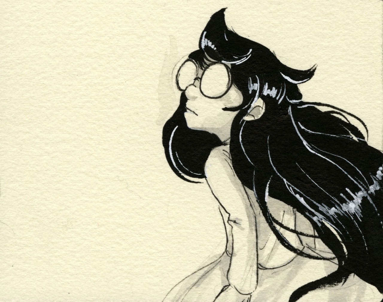 orangelemonart:  Mistaken For Strangers- The National Companion to this piece from three years ago Sorry this couldn’t be done as an audio post, tumblr said lyricstucks have no rights.  