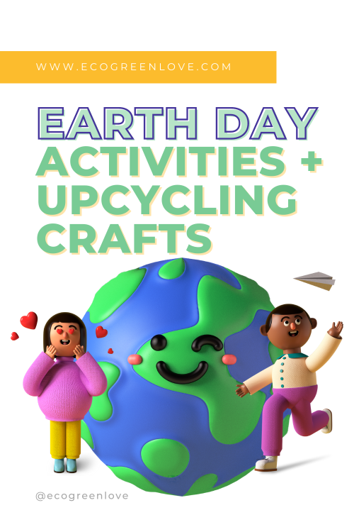 Earth Day Activities + Upcycling Crafts → http://ecogreenlove.com/?p=14065Make Earth Day Everyday Wh