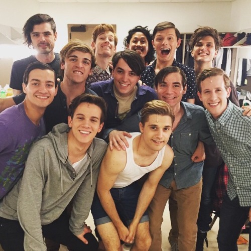 springawakeninglove:@alexjwyse: Last show! All the boys. #DeafAwakening