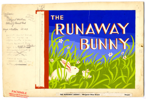 Happy Spring from the Children’s Literature Research Collections!Cover illustration for Runawa