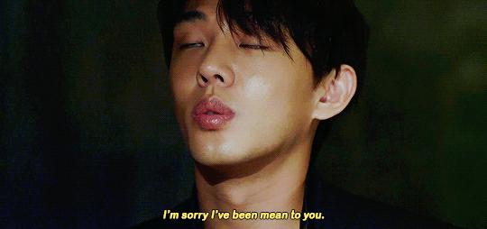 dazzlingkai:  “It must have been tough, waiting for me. I’m sorry to have let