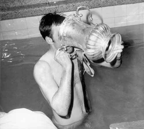 notdbd: Jeff Astle of West Bromwich Albion wasn’t shy about drinking from the FA Cup in the po