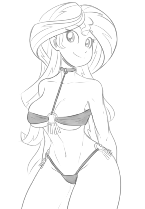 reisartjunk:havent drawn the waifu in a hot minute THANK YOU!!!! <3 <3 <3I think I need to color this <3 <3 <3