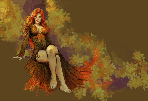 scifi-fantasy-horror: ivy by nebezial 