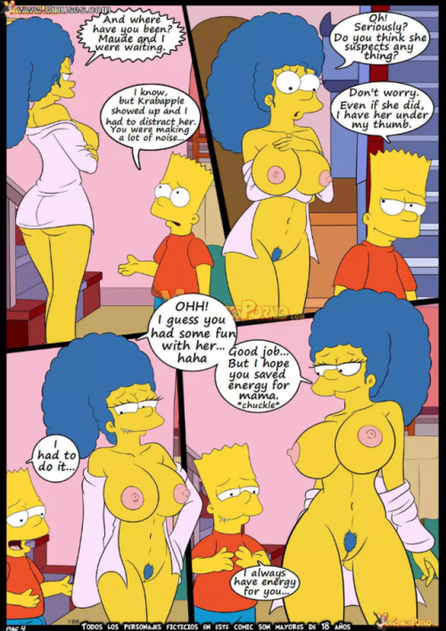 kaneki-art:  Simpsons doujinshi, Old habits 6: Learning with mama part 1/3  ALL CHARACTER IN THIS COMIC ARE OVER  18