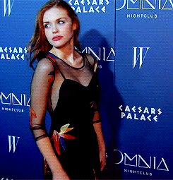 Holland Roden attends the grand opening weekend at Omnia Nightclub on April 26, 2015