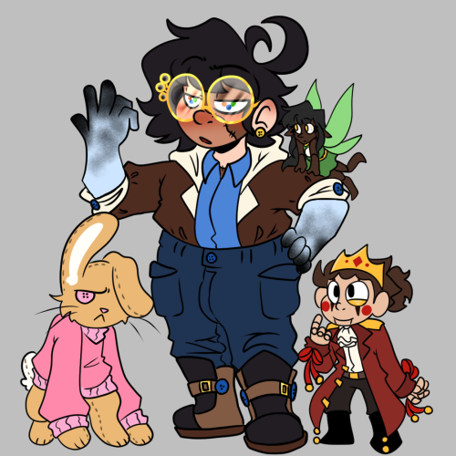 I Gave Into My Desires...Everyone Meet Free! My Toymaker OC Who's Toys Come To Life. With Some Of Their