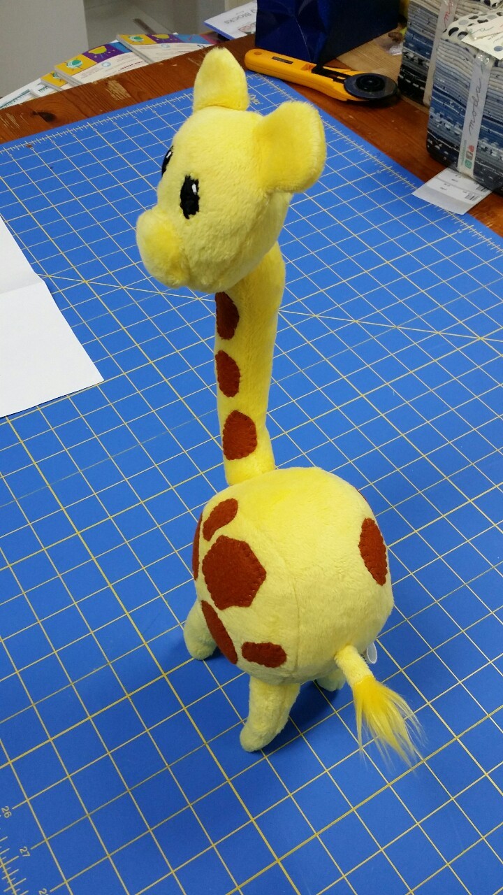 lithefidercreatures:  This was a plush commission I did for a coworker last month.