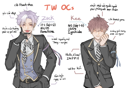 My TW OCs, will creat more character in the future ^^