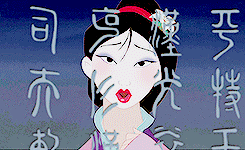 scottmcutie:  disney challenge → [6/10] movies » mulan  when will my reflection