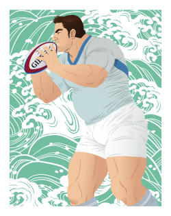 gaymanga:  banjyaku:  ラガーメン  Rugger