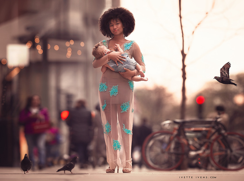 mashable:  This “Breastfeeding Goddesses” photo series shows the natural beauty