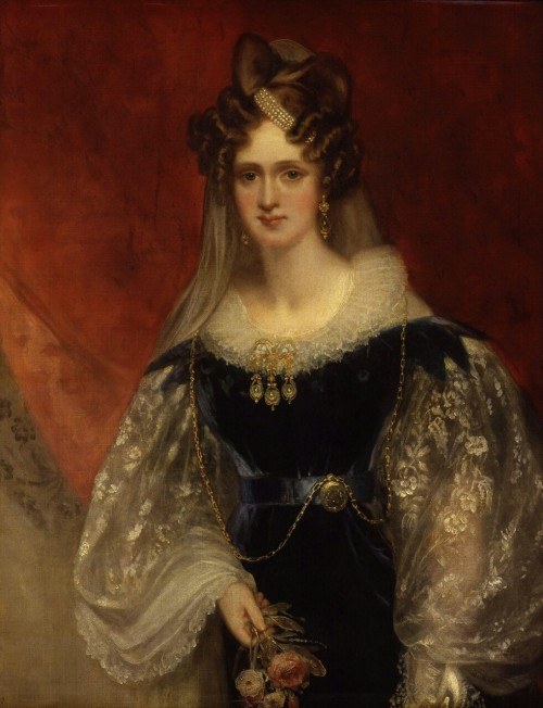 cimmerianweathers:Adelaide Amelia Louisa Theresa Caroline of Saxe-Coburg Meiningen Sir William Beech