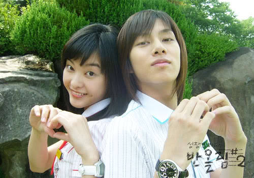Love is the strongest thing in the world — Kim Heechul and Lee Eun Sung in  Sharp 2 (반올림 2). ...