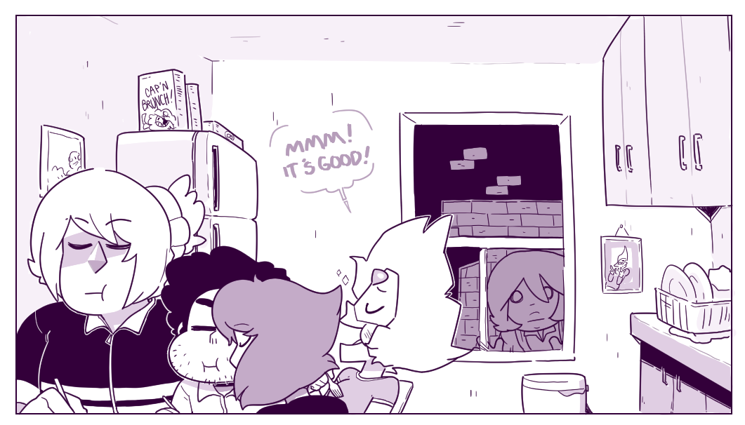 Probably Amethyst. Or maybe jasper again. Which may or may not lead to a jasper on