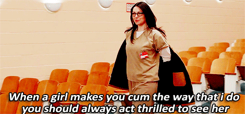 saypussy-again:  Life advice from Alex Vause.