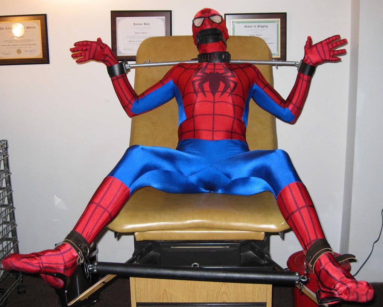 Rubber Lycra Bondage