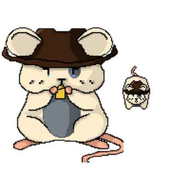 videogamerats: Rusty from A Rat’s Journey - Homeward (RPG maker game)