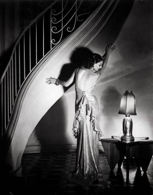 Porn Pics Loretta Young by George Hurrell Nudes &