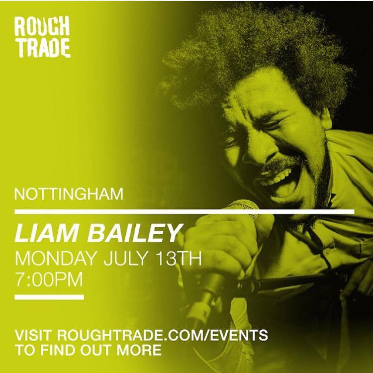 NOTTINGHAM! Home town show at Rough Trade Records! I can’t wait to play this!!!