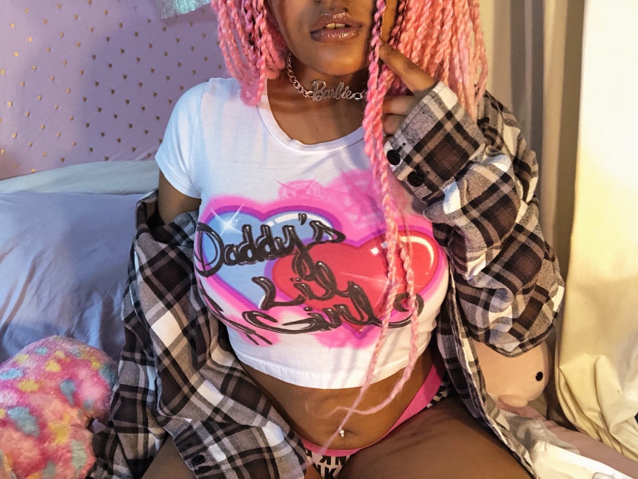 blackbarbieofficial:  Daddy’s Lil Girl 💕
