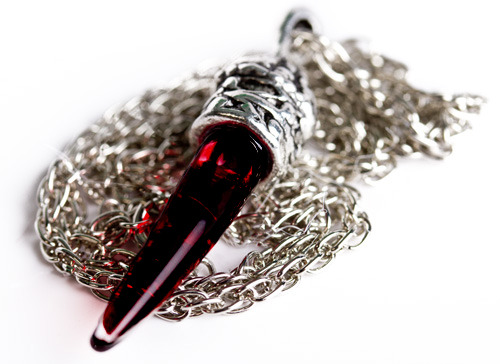 blackened-wings:  Item #150: Blood Vial. Dated: unknown. Vial contents: Armand’s