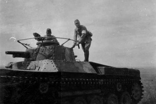nwobhmjp:  Imperial Japanese Army Medium Tank Type 97 “Chi-ha” in Iwo-Jima 九七式中戦車 チハ　硫黄島