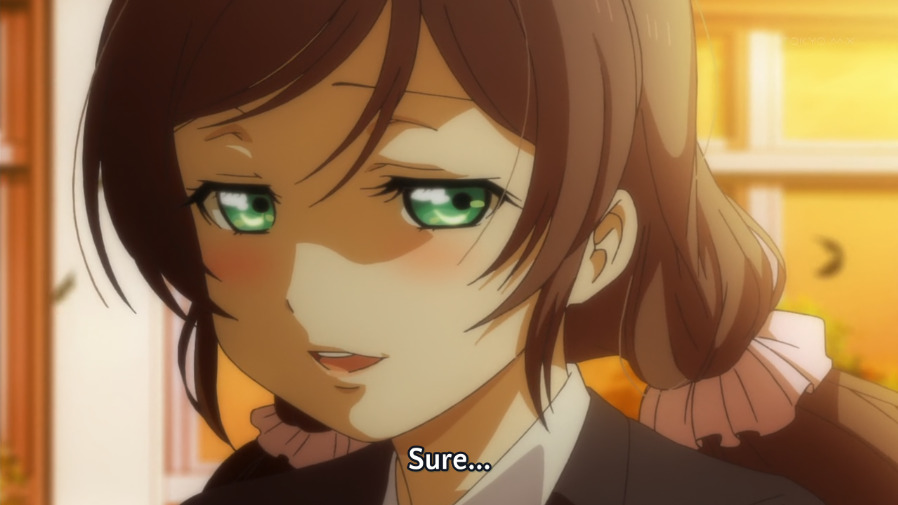 tsunflowers:  have a parfait my ass they’re gonna go make out 