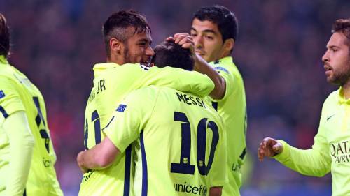 fzneymar:  UEFA Champions League - Ajax 0:2 Barcelona (05.11.2014)