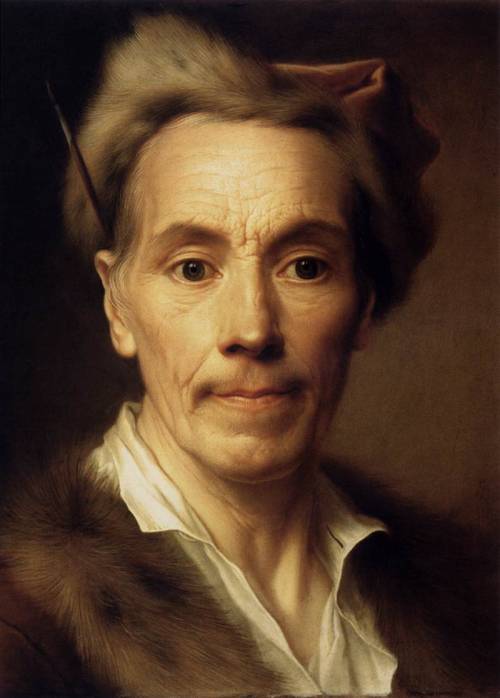 Self-Portrait as an Old Man, Christian Seybold, 1st half of 18th century