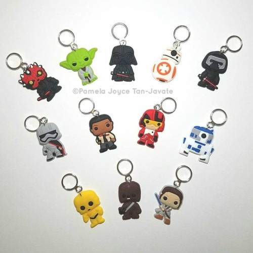 Star Wars stitch markers are now available at: www.charmed.etsy.com #knitting #knit #diy #arts #craf