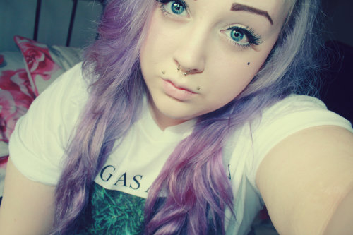 Name: Chloe
Age: 18
City: Manchester (uk)
Piercings Shown: Angelbites, Septum
Piercings Not Shown: 30mm both ears
Retired Piercings: Snakebites, Middle Labret, Bridge, Nostril, Helix, Bellybutton
Submitted by [http://borntodestroyus.tumblr.com/].