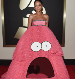patrik-star:did you guys see me at the grammys