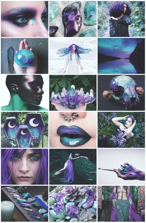 aestheticschaos: just another Purple &amp; Mint aesthetic, don`t mind me