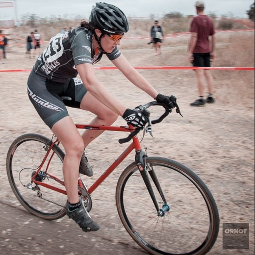 freshairhunter:  Nails back on the bike putting the hurt on the women’s elite field. Welcome back @k