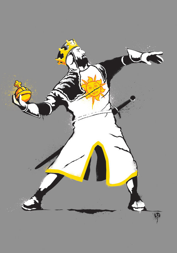 kristibelle85:  pixalry:   Banksy Python 1-2-5 - Created by David Eberhardt    Available